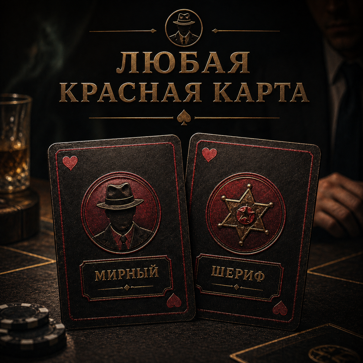 Любая красная карта
